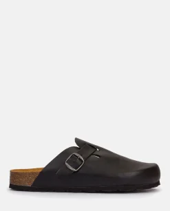 Clogs|Sandals|Yokono Flat Shoe ZUECO-559 Black