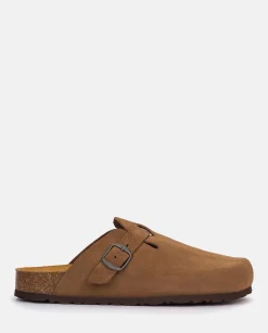 Clogs|Sandals|Yokono Flat Shoe ZUECO-559 Brown