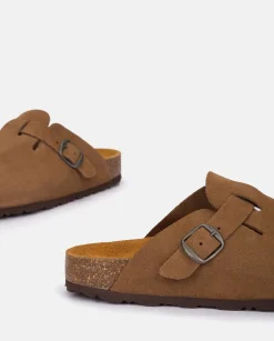 Clogs|Sandals|Yokono Flat Shoe ZUECO-559 Brown