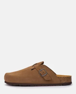 Clogs|Sandals|Yokono Flat Shoe ZUECO-559 Brown