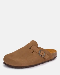 Clogs|Sandals|Yokono Flat Shoe ZUECO-559 Brown
