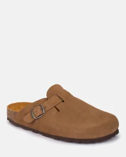 Clogs|Sandals|Yokono Flat Shoe ZUECO-559 Brown